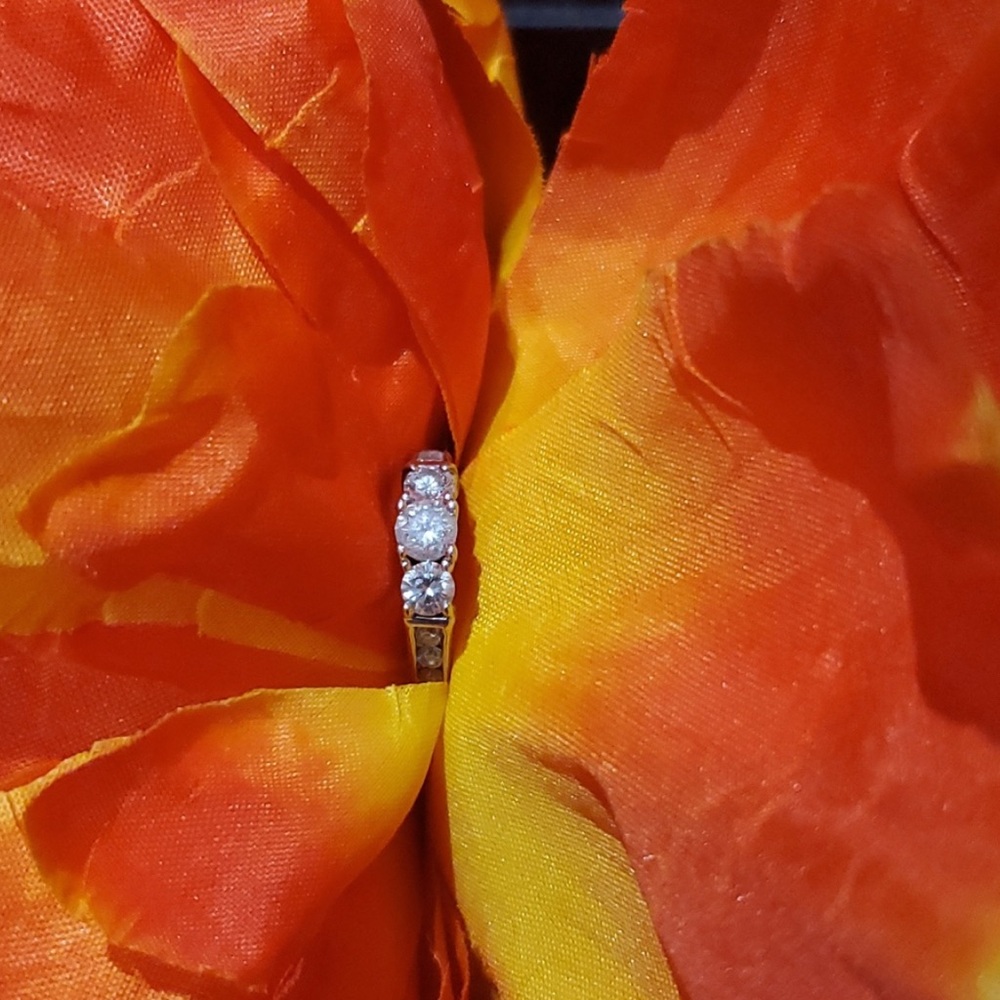 14K White Gold Diamond Ring
Size 9.5 with white gold ring guard - Picture 4 of 12